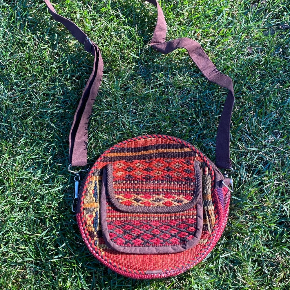 Boho Tapestry Crossbody Bag
